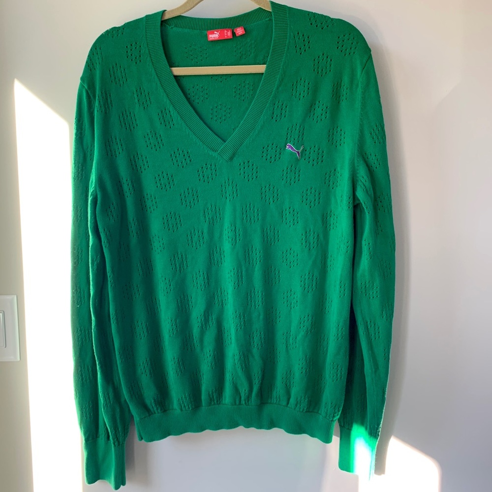 Puma Golf V neck sweater.